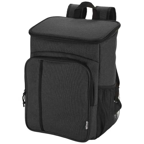 Sac glacière publicitaire 20 L avec couverts pique-nique Tundra Mélange anthracite